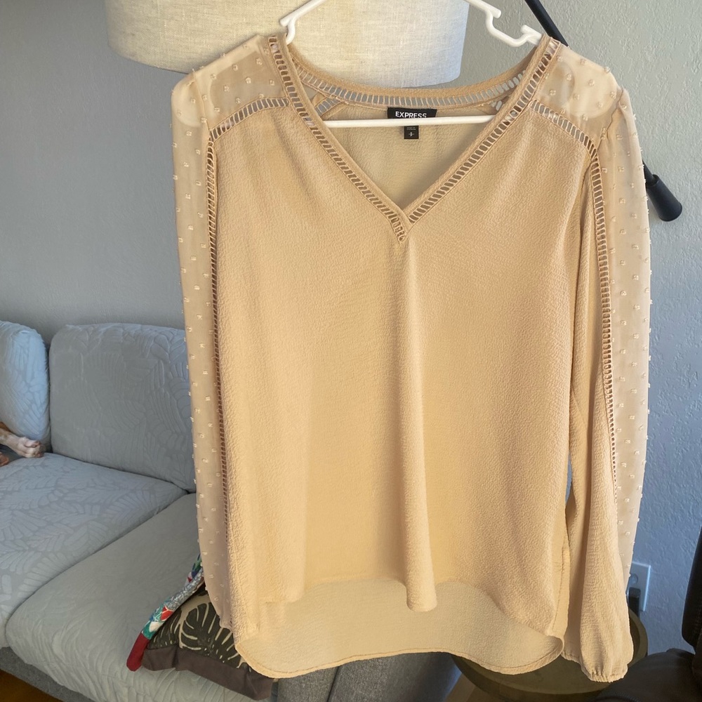 Long sleeve blouse